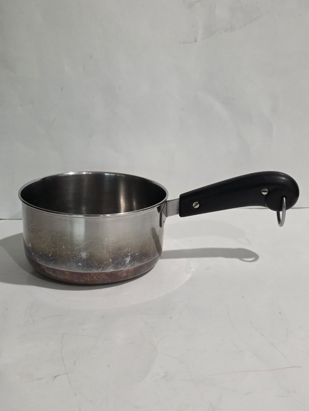 Vintage Revere Ware 1 Qt Pan Copper Clad Clinton IL USA Patent 2363973 No Lid